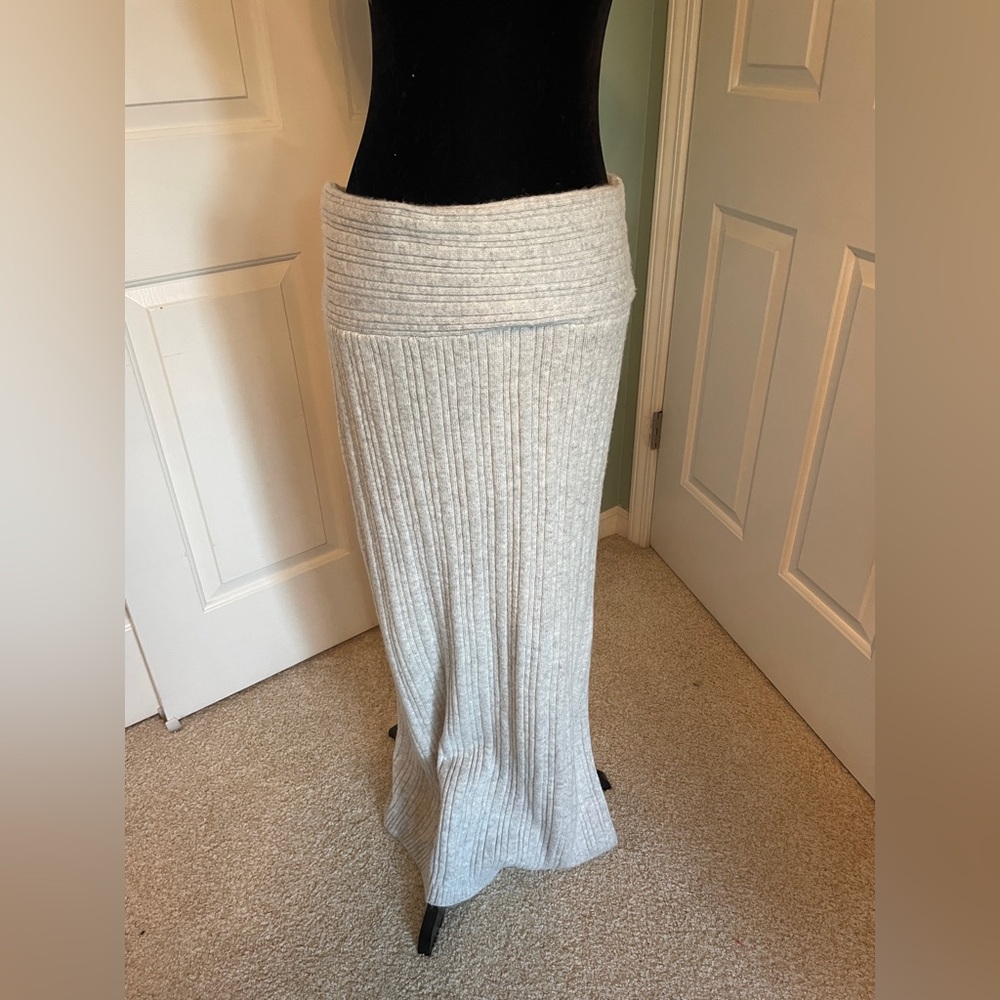 Wild Fable mid rise rib knit column maxi skirt - XL